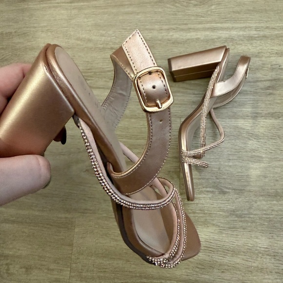 NWOT Size 9 City Chic Women's Plus Size Heel Sparkle Glitz Ankle Boot - Picture 5 of 8